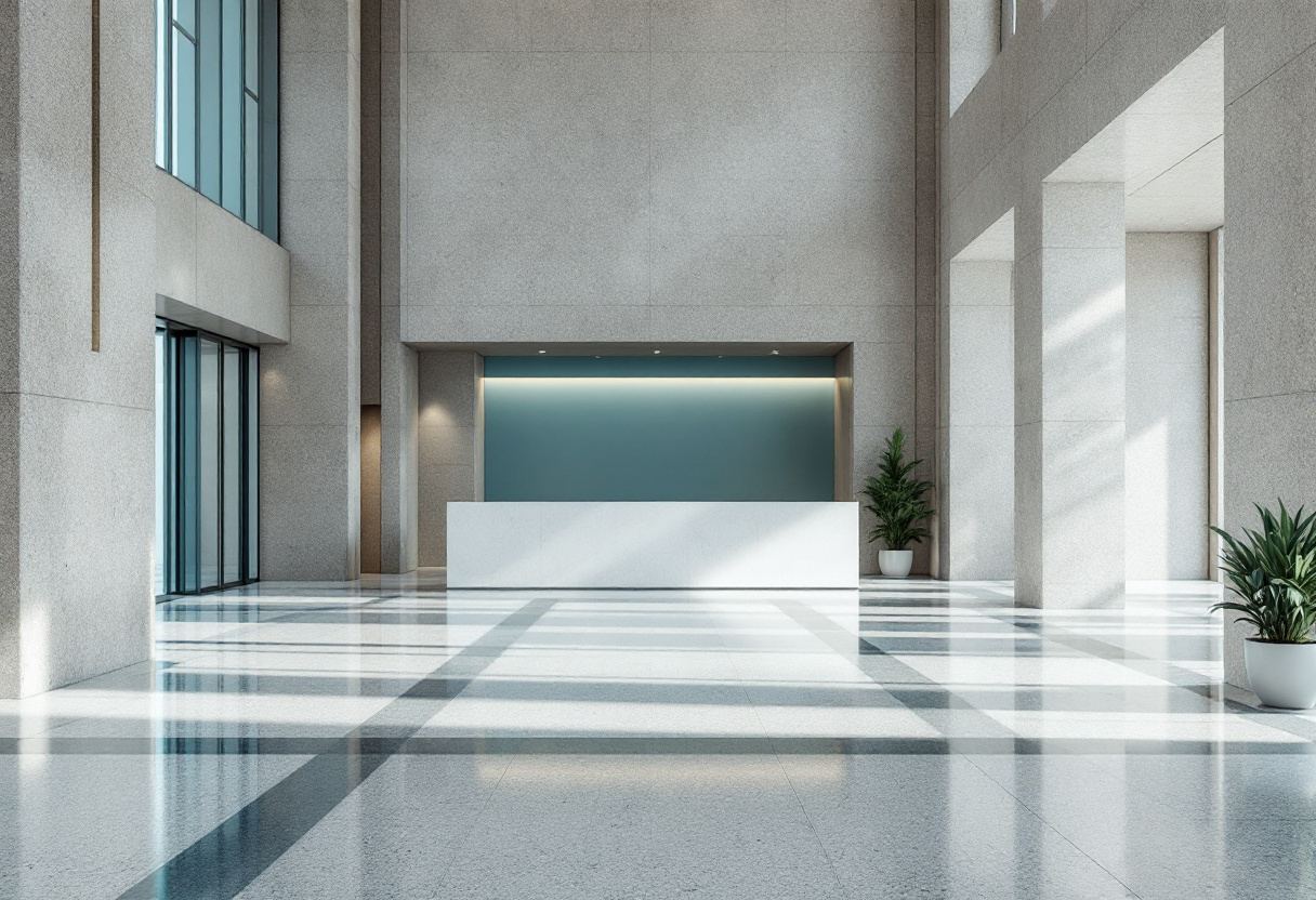 A municipal lobby. Public institutions, not private clinics.